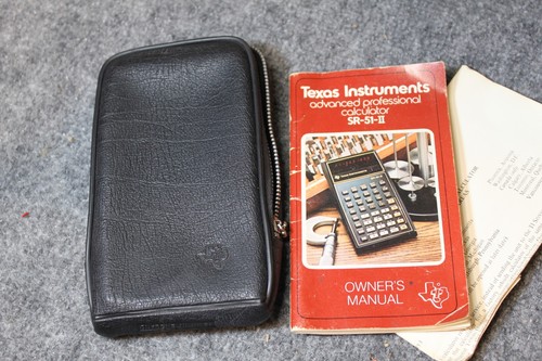 Texas instruments ii - instruments, sr-51-ii