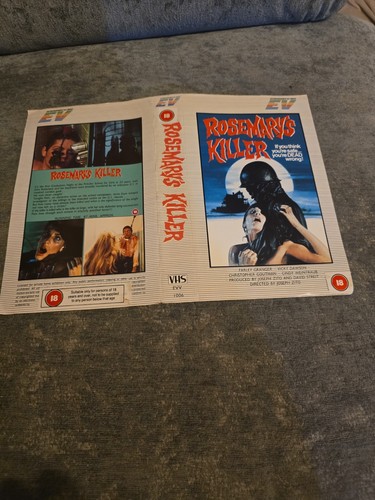 Original pre cert vhs - cert, sleeve
