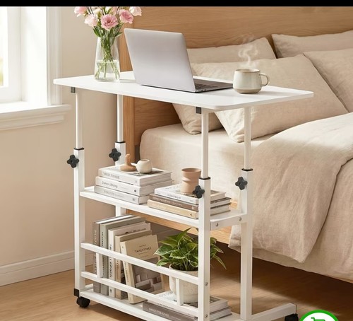 Scrivania bianca legno - bianca, in
