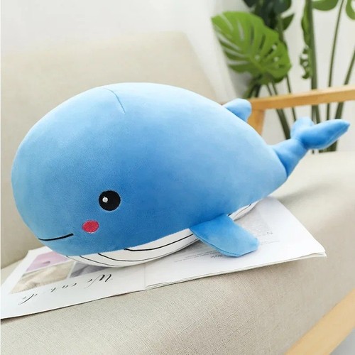 Peluche blu - balena, 20