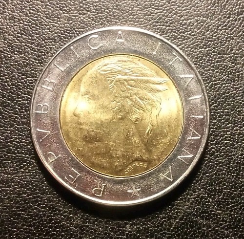Moneta 500 lire - 500, italia