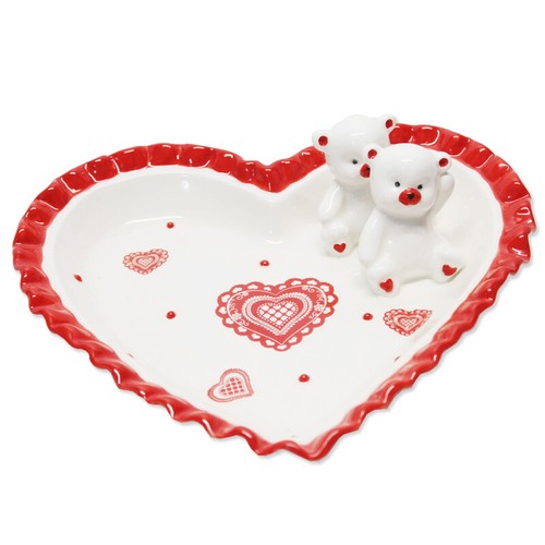 Piattino cuore porta - piattino,