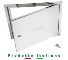 SPORTELLO CONTATORE ACQUA - inox o zincato - MISURE VARIE