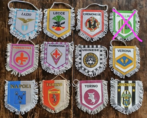 Mini gagliardetto squadre - gagliardetto,
