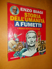 Enzo Biagi Storia dell umanità a fumetti ROMA REPUBBLICANA  blisterato