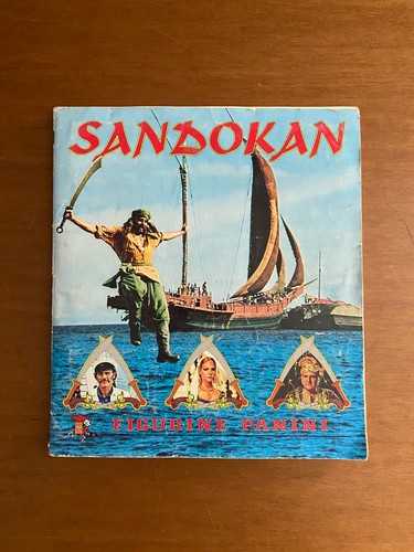 Album figurine sandokan panini - album,