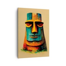 Quadro su Tela 70x100cm Statua