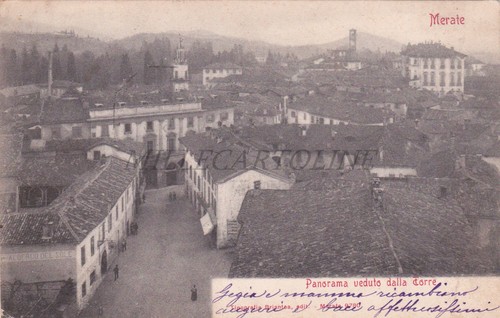 Merate panorama veduto dalla - panorama,