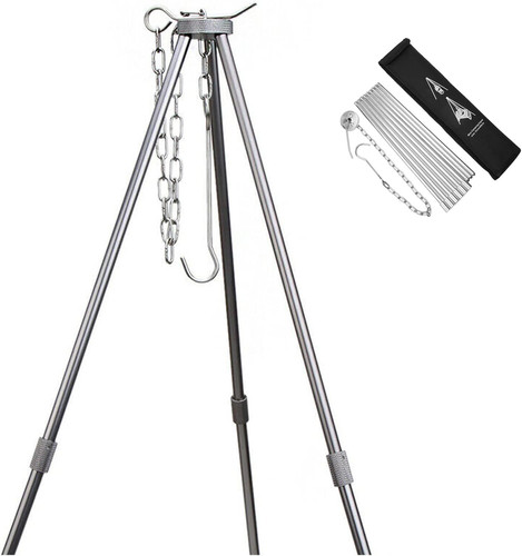 Treppiede per barbecue telaio - treppiede,