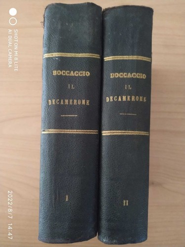 Boccaccio il decamerone - boccaccio,