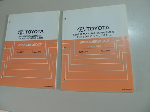 Toyota paseo cabrio el54 - el54, danni