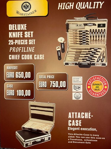 Set valigetta coltelli