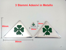 3 Stemmi Fregi Loghi Adesivi