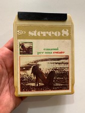 CARTRIDGE TRACK TAPE CASSETTA STEREO 8 CANZONI PER UNA ESTATE 1973 varie