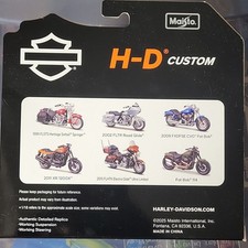 Maisto 1:18 Harley-Davidson