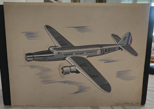 Disegno matita aereo con - matita,