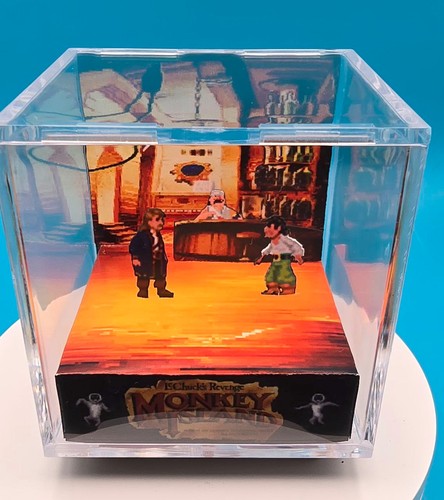 Handmade diorama monkey - handmade, diorama: