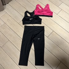 Set Allenamento Donna, Nike sportswear/Training/Gym Wear/Bra Top & Leggings
