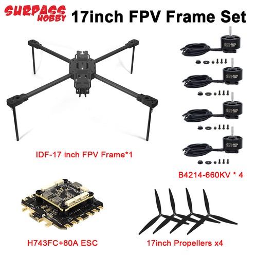 Kit telaio drone - fibra, di