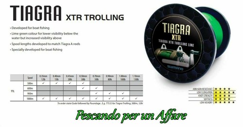 Shimano tiagra xtr trolling - shimano,