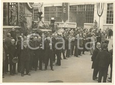 1934 MILANO BICOCCA Benito Mussolini visita lo stabilimento PIRELLI *Foto RARA