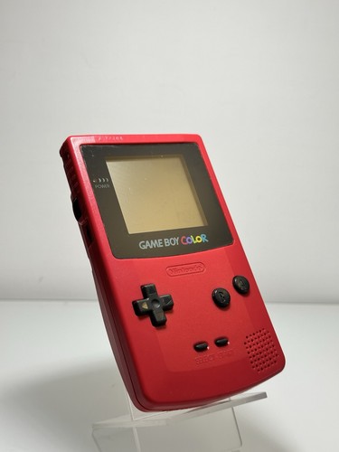Nintendo game boy color - game, red