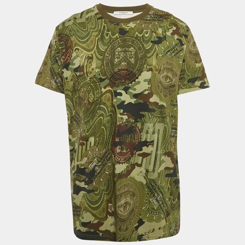 Maglia givenchy verde stampa - maglia,