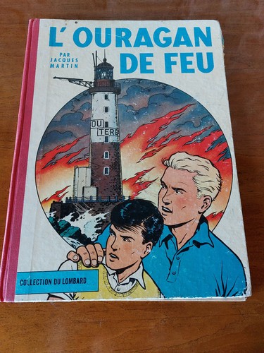 Lefranc ouragan feu - lefranc, l'ouragan