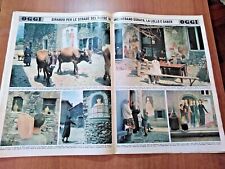 clipping / ritaglio 1965 I DIPINTI MURALI DI WALTER MADOI A SESTA (PARMA)