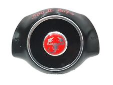 airbag volante fiat 500 II Dal 2007 In Poi Col Logo Abarth Rosso Incollato