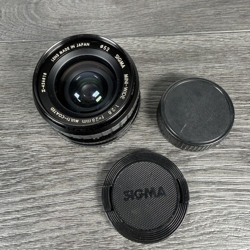 Obiettivo sigma mini - sigma, 28mm