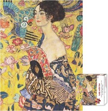 Lady with Fan 500 Piece