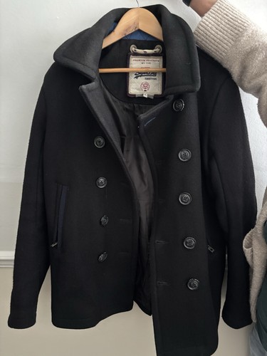 Superdry uomo peacoat lana - uomo,