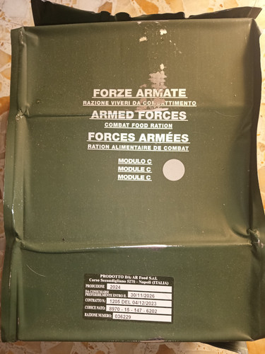 Razione esercito italiano - razione,