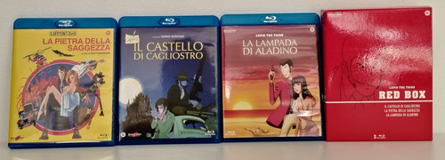 Red box lupin - box, third