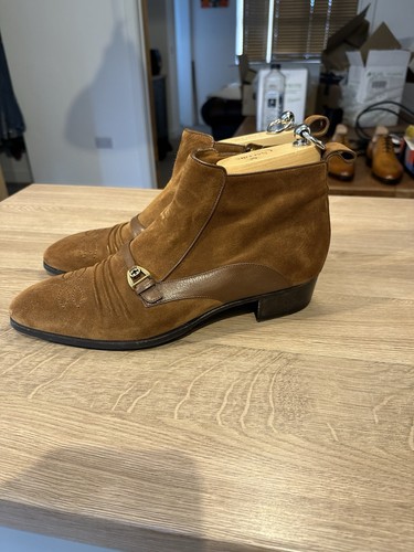Stivali gucci scamosciati - stivali,