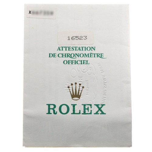 Rolex 16523 to293843 - 16523,