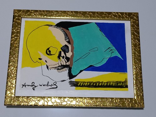 Andy warhol dipinto - dipinto, olio