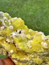 ### Minerali ###Spettacolare Zolfo Siciliano 14x10