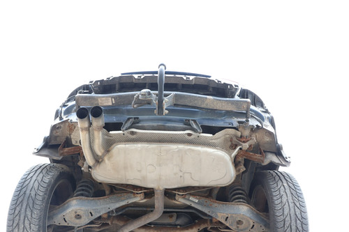 Tubo terminale scarico audi - tubo, di