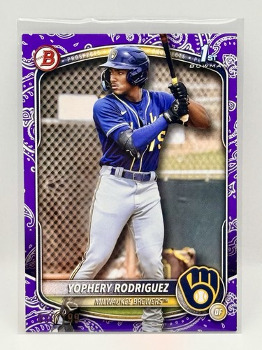 2025 bowman yophery - bowman, rodriguez