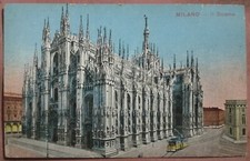 MILANO - DUOMO - TRAM 1917 FP