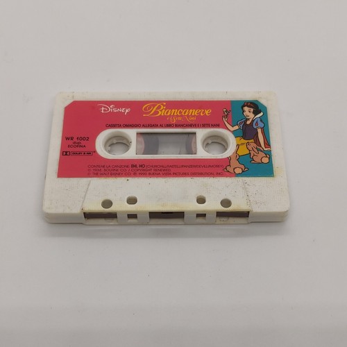 Musicassetta biancaneve disney - musicassetta,