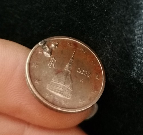 Moneta cent euro - 2, 2002