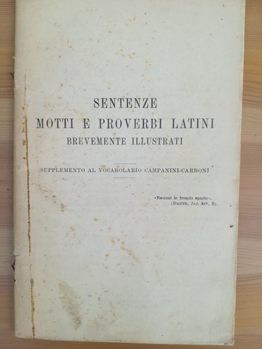 Sentenze motti proverbi - -sentenze,