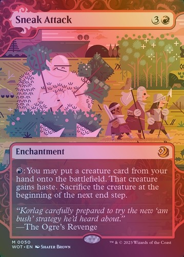 Foil sneak attack vetrina - foil,