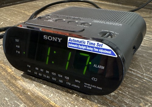 Sony icf c218 - sony, machine