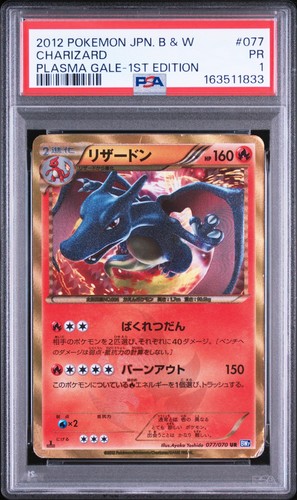 Psa carta pokemon charizard - carta,