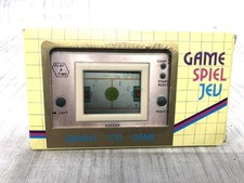 R1 Electronic Game & Watch Lcd Videogame Vintage Play & Time Soccer Quartz