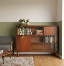 Mobiletto metà secolo in teak